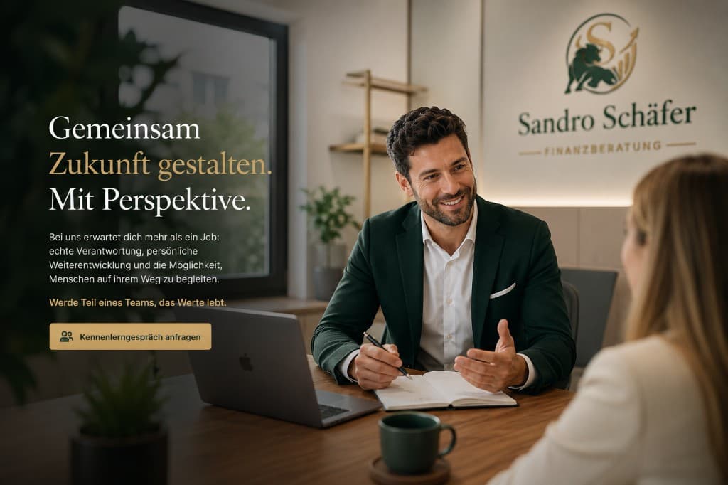 Karrieregespräch bei Sandro Schäfer Finanzberatung – gemeinsam Zukunft gestalten